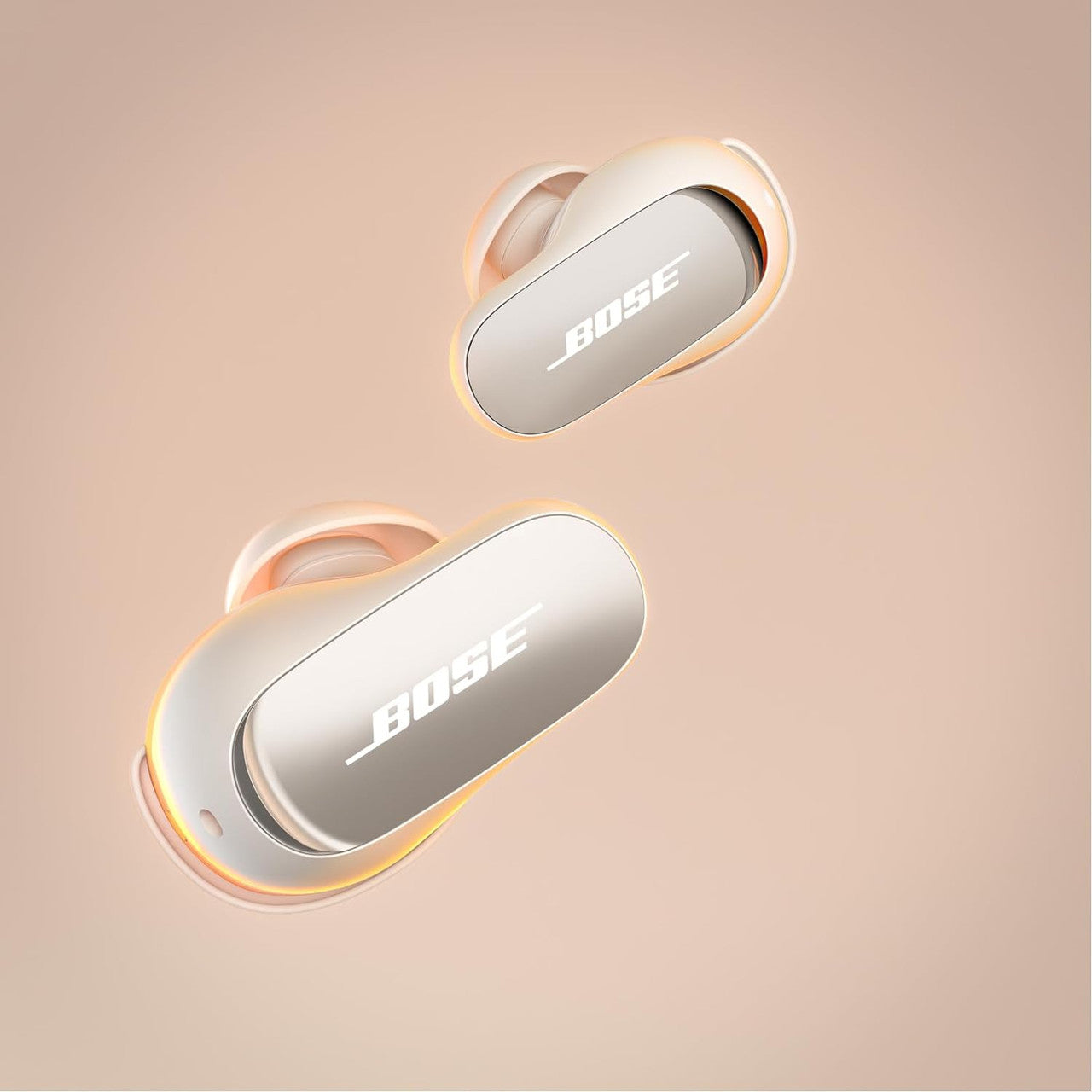 Bose QuietComfort Ultra Wireless Noise Cancelling Earbuds, Bluetooth White Smoke