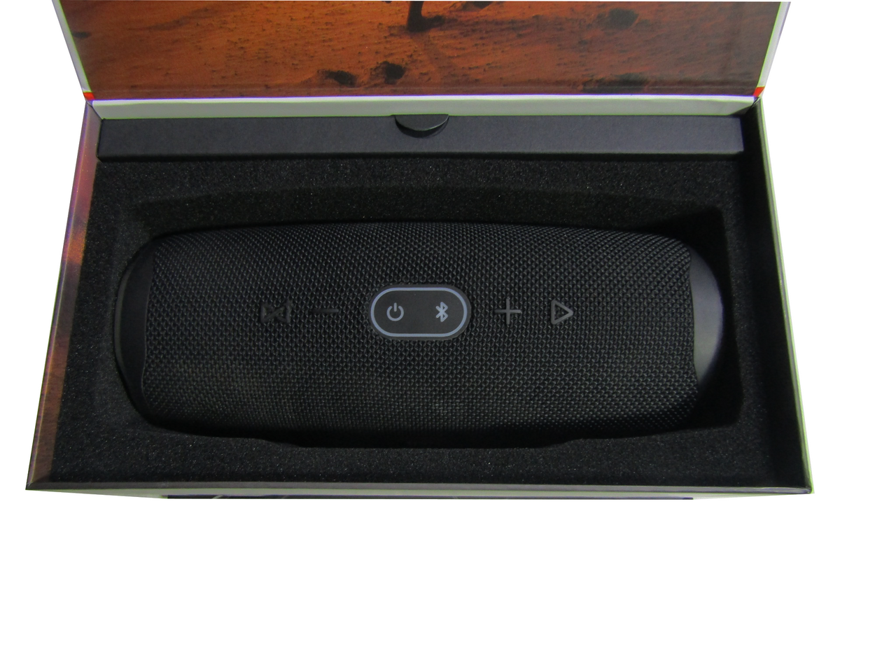 JBL Charge 4 Waterproof Portable Bluetooth Speaker with 20 Hour Battery - Black LN