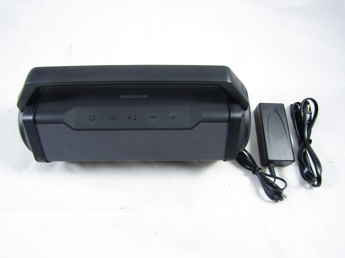 Insignia -Ns-cspbtwp1 Waterproof Portable Bluetooth Speaker - Black VG