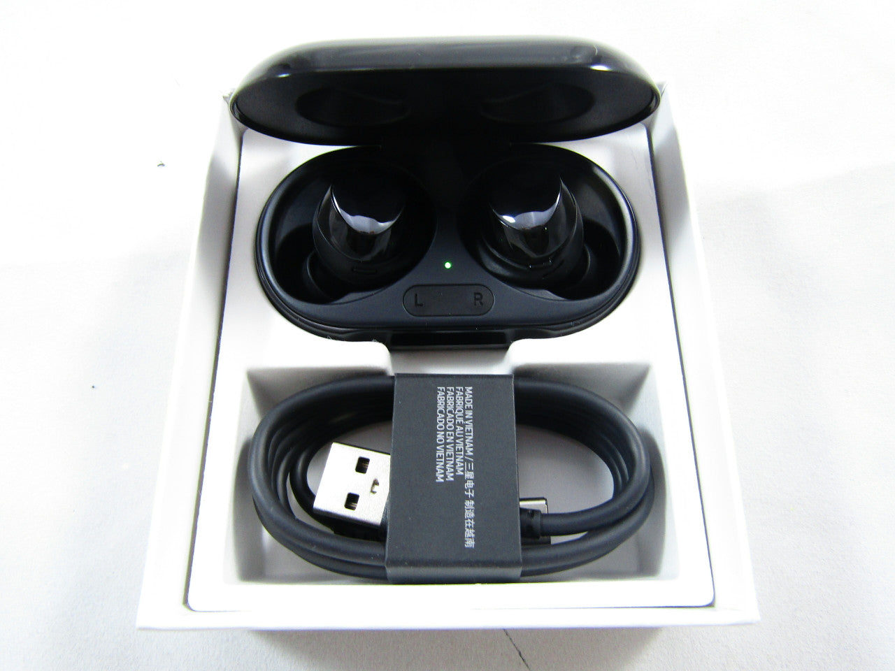 Samsung Galaxy Buds+ Plus, True Wireless Earbuds (Wireless Charging Case included), Black – US Version LN