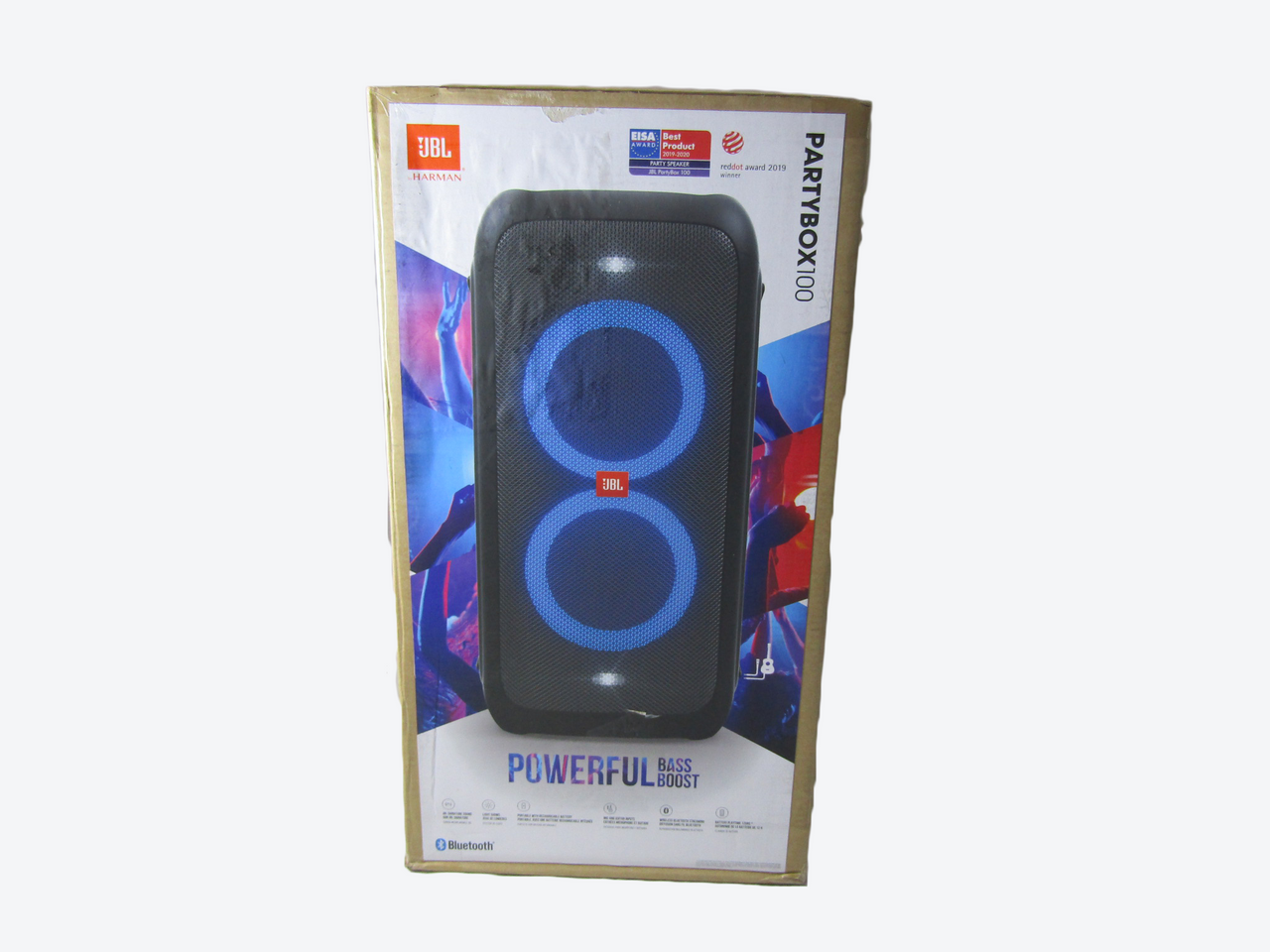 JBL Party Box 100 portable bluetooth speaker LN