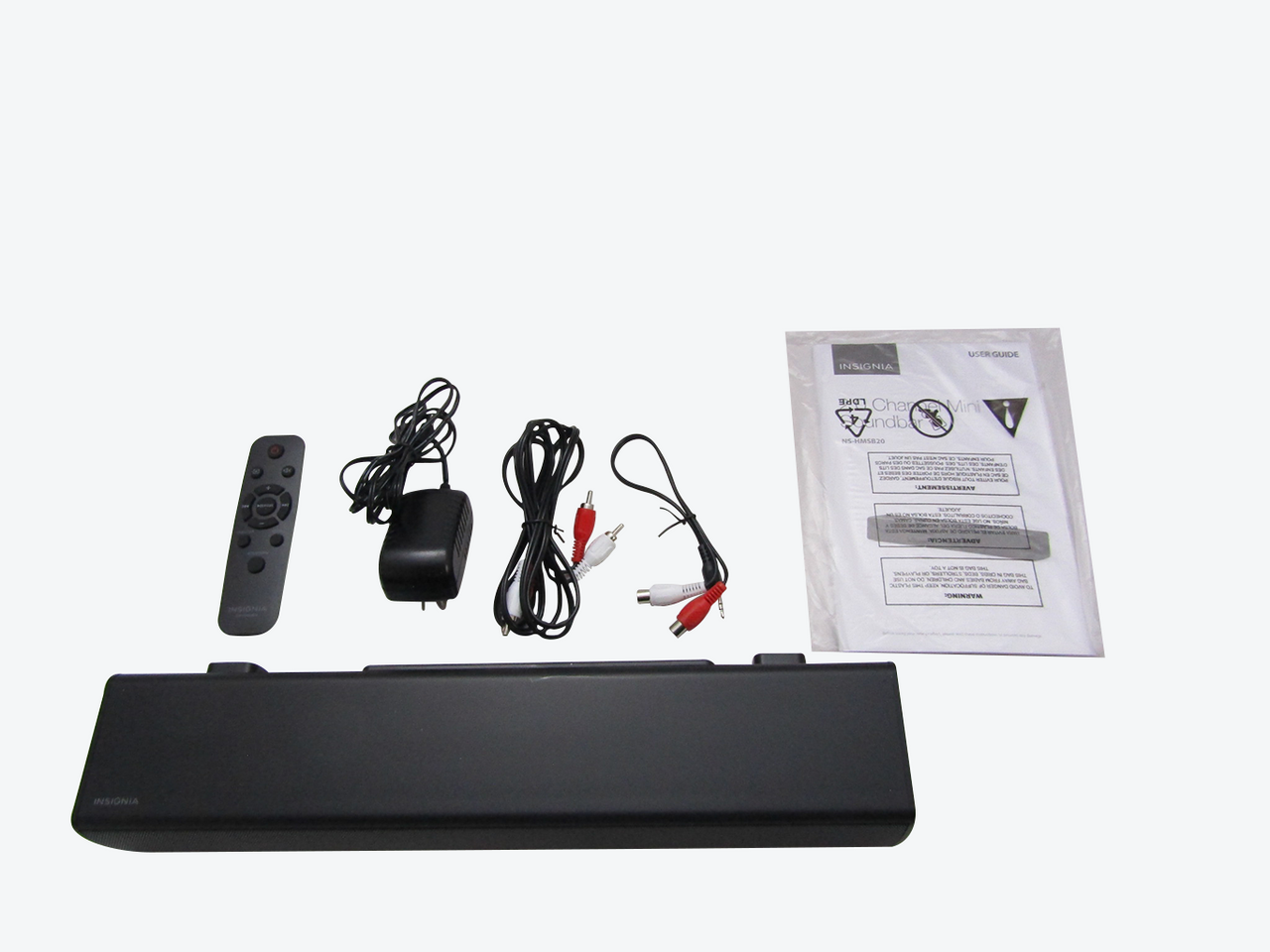 Insignia NS-HMSB20 2.0 Channel Mini Soundbar LN