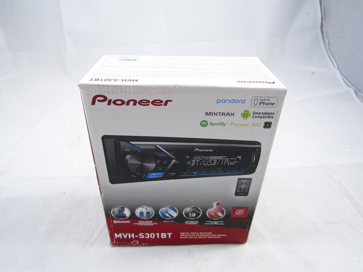 Pioneer MVH-S301BT Digital Media Receiver with Built-in Bluetooth