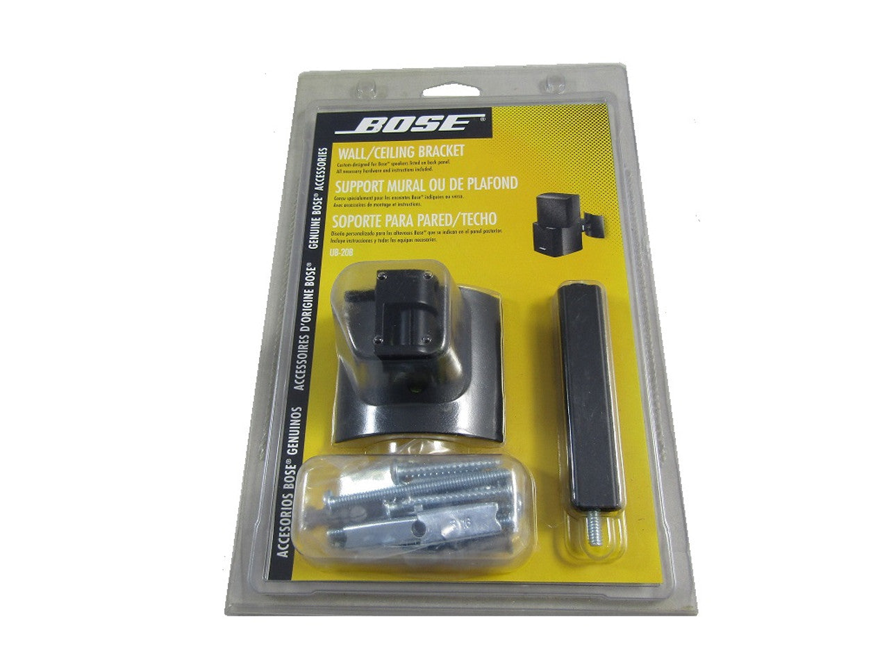 Bose UB-20B Wall/Ceiling Bracket (Single) Black