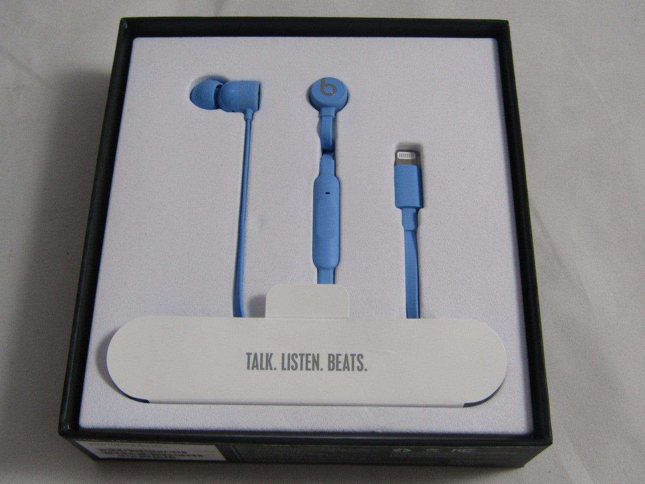 Beats by Dr. Dre - urBeats3 Earphones with Lightning Connector - Blue MUHT2LL/A LN