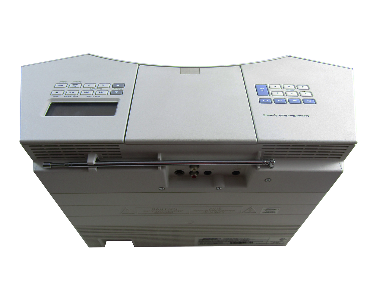 Bose Acoustic Wave music system II + Acoustic Wave system II 5-CD changer Platinum White VG