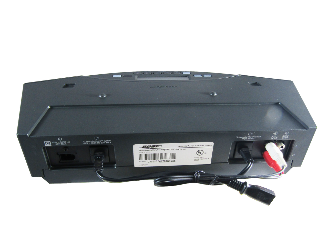 BOSE ACOUSTIC WAVE MULTI-DISC 5 CD CHANGER  VG