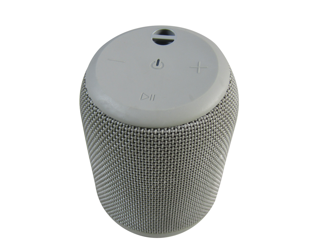 Heyday Cylinder Portable Bluetooth Speaker, Silver VG