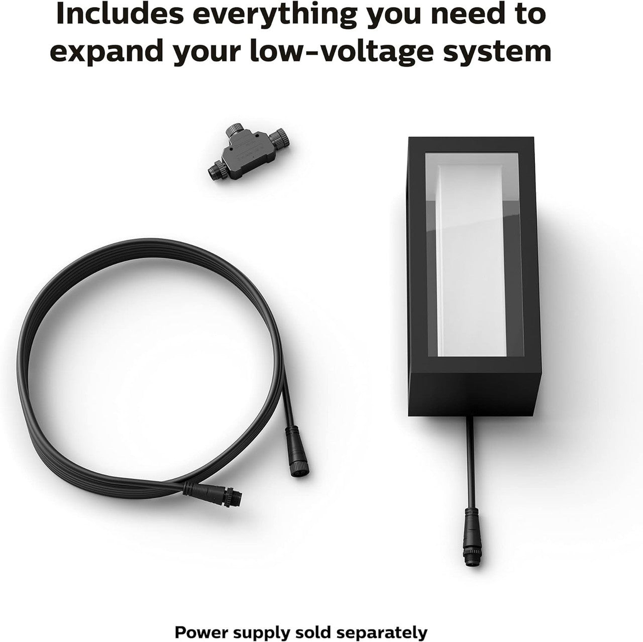 Philips Hue Impress Outdoor Wall light Black 1745930V7