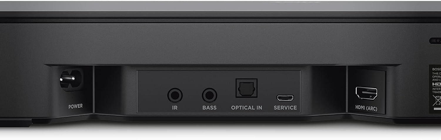 Bose Smart Soundbar 300 with Alexa, Bluetooth, Wi-Fi and AirPlay 2 – Black
