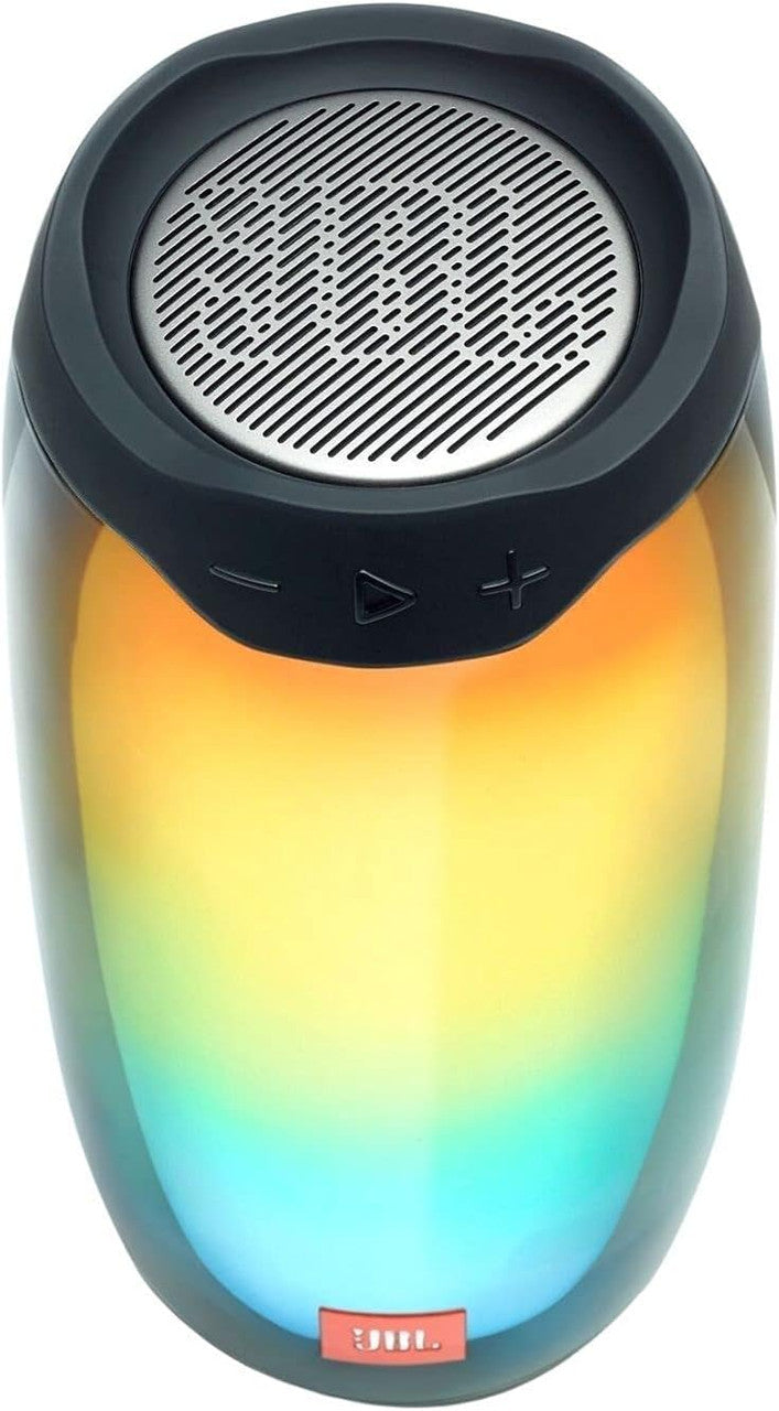 JBL Pulse 4 Waterproof Portable Bluetooth Speaker with Light Show Black VG