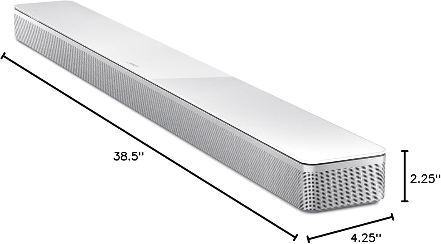 Bose Smart Soundbar 700: Premium Bluetooth Soundbar with Alexa Voice Control Built-in, White