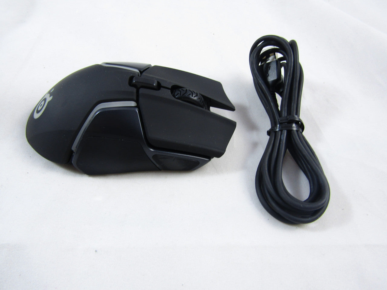 SteelSeries Rival 600 Gaming Mouse - 12,000 CPI TrueMove3Plus Dual Optical Sensor - 0.5 Lift-off Distance - Weight System - RGB Lighting Black VG