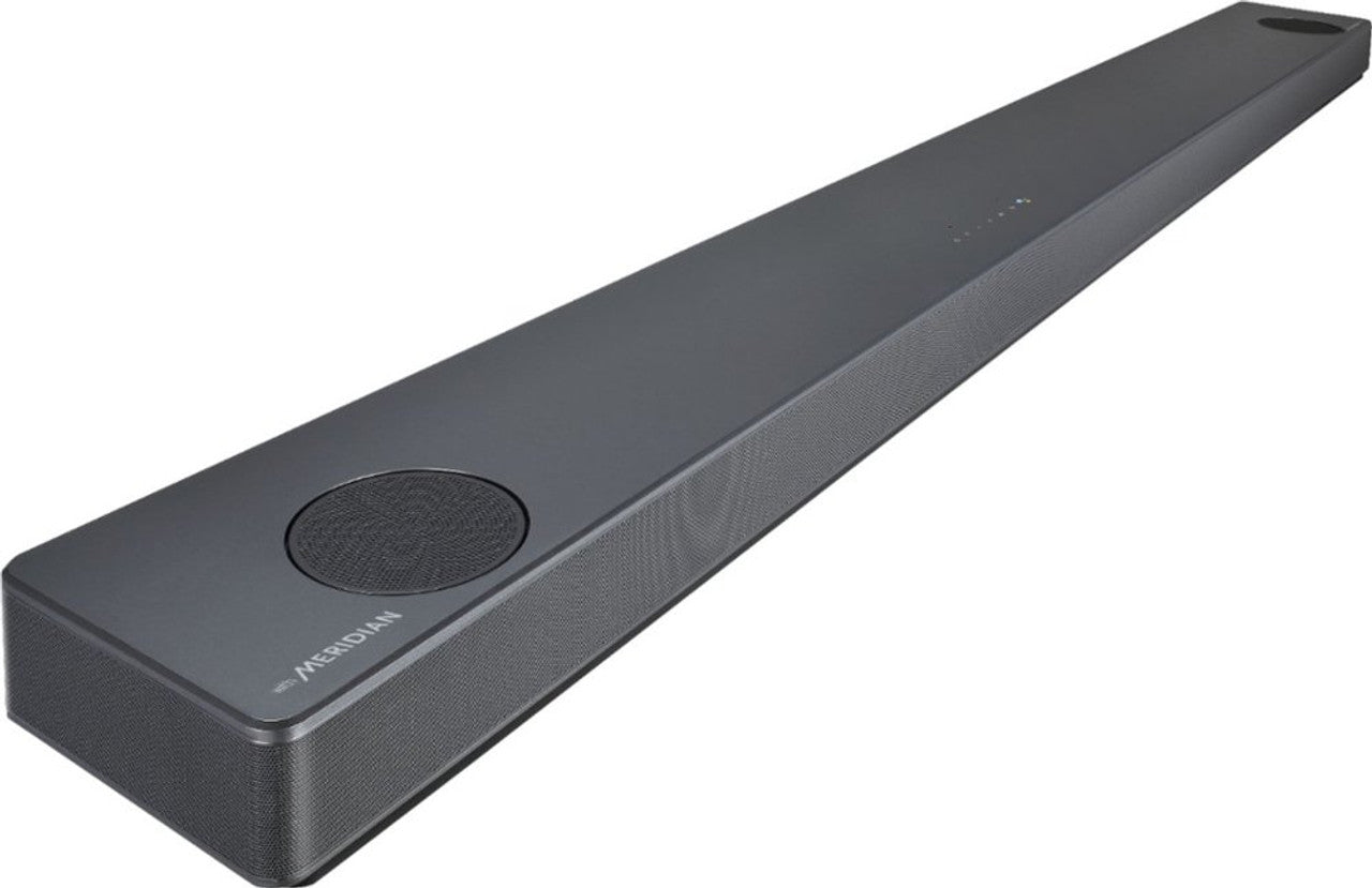 LG SL10YG 5.1.2-Channel 570W Soundbar System with Wireless Subwoofer and Dolby Atmos with Google Assistant - Black
