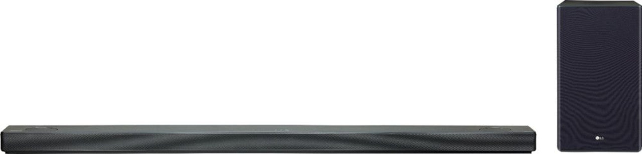 LG SL10YG 5.1.2-Channel 570W Soundbar System with Wireless Subwoofer and Dolby Atmos with Google Assistant - Black