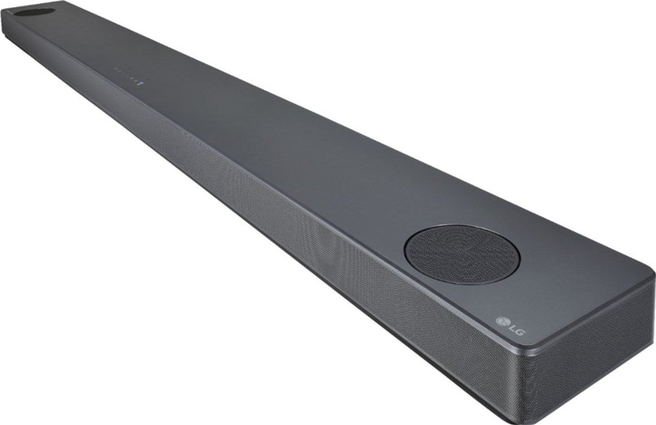LG SL10YG 5.1.2-Channel 570W Soundbar System with Wireless Subwoofer and Dolby Atmos with Google Assistant - Black