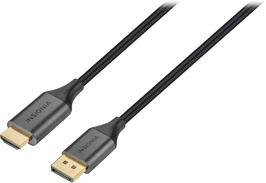 Insignia™ - 6' DisplayPort-to-HDMI Cable - Black. Model:NS-PD06502 LN
