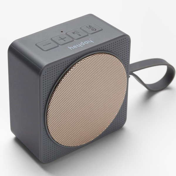 Heyday BTSP03 Bluetooth Wireless Mini Speaker Gray VG