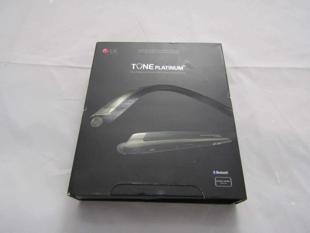 LG TONE PLATINUM HBS-1100 - Premium Wireless Stereo Headset  Black LN