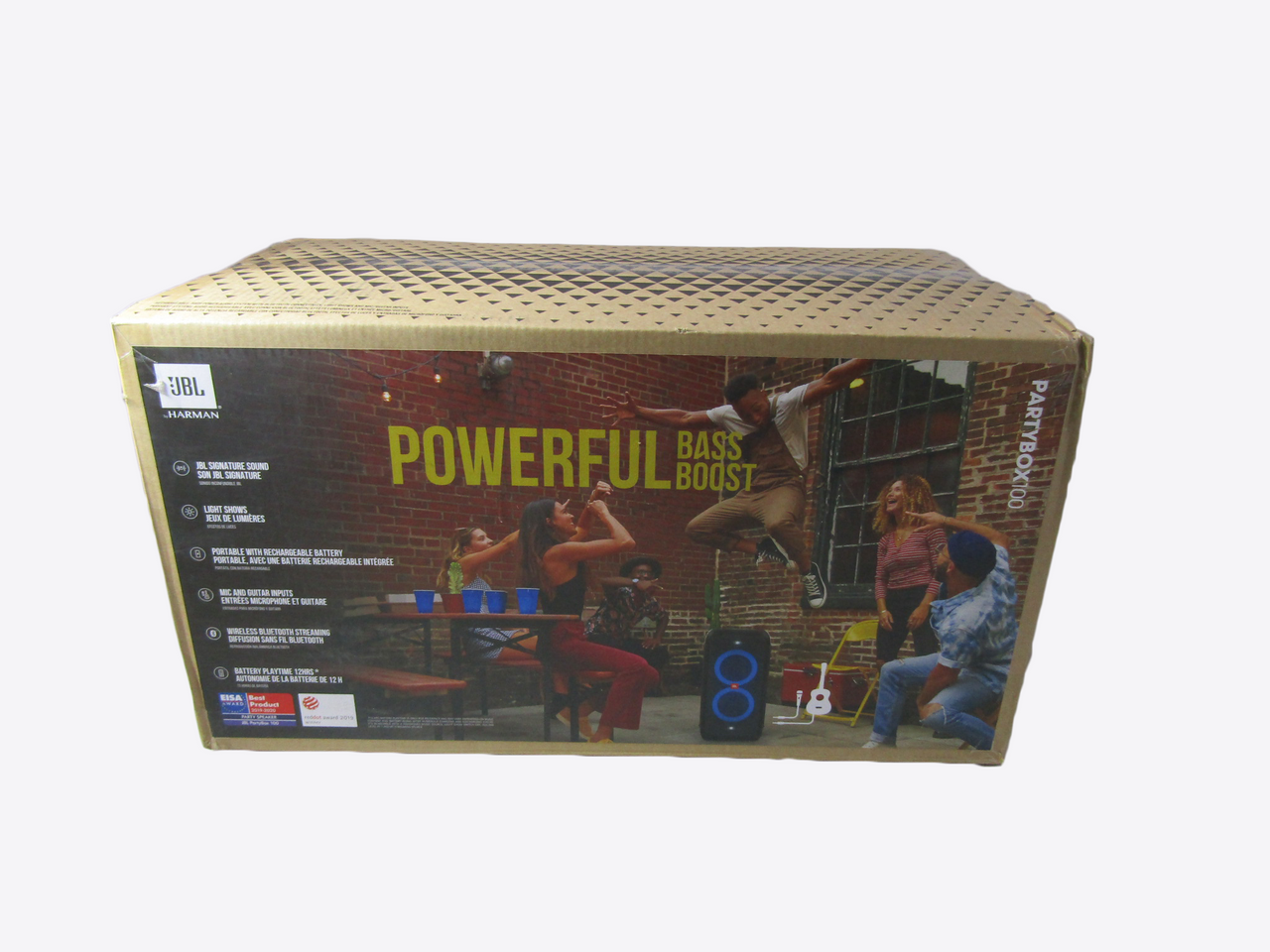 JBL Party Box 100 portable bluetooth speaker LN