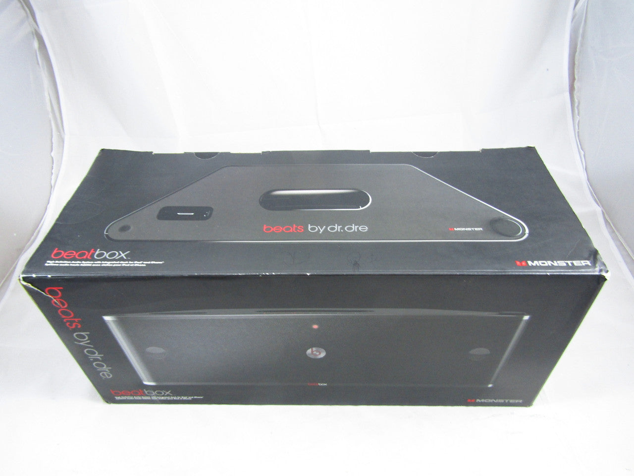 Beats By Dr. Dre - Beatbox Portable Speaker System with Apple® iPod®/iPhone® Dock - Black VG