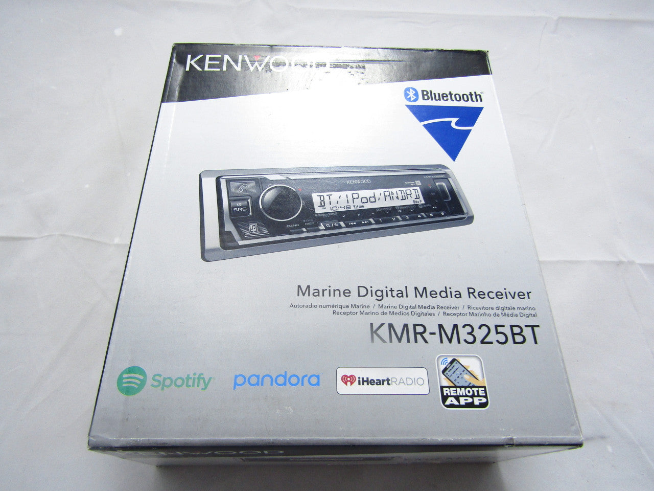Kenwood KMR-M325BT Marine Digital Media Receiver with Bluetooth