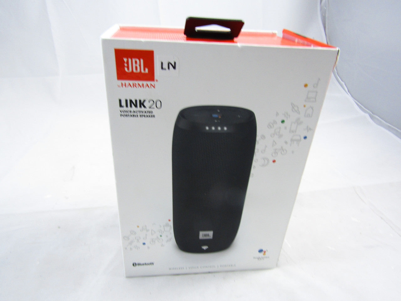 JBL LINK 20 Smart Portable Bluetooth Speaker LN
