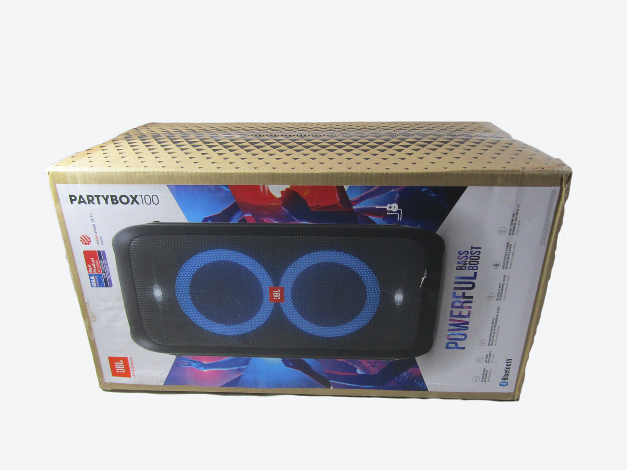 JBL Party Box 100 portable bluetooth speaker LN