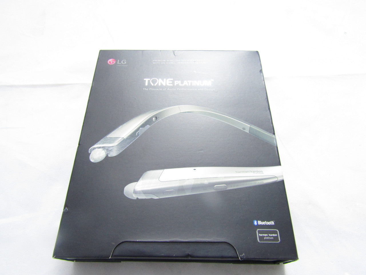 LG Tone Platinum HBS-1100 - Premium Wireless Stereo Headset - Silver LN
