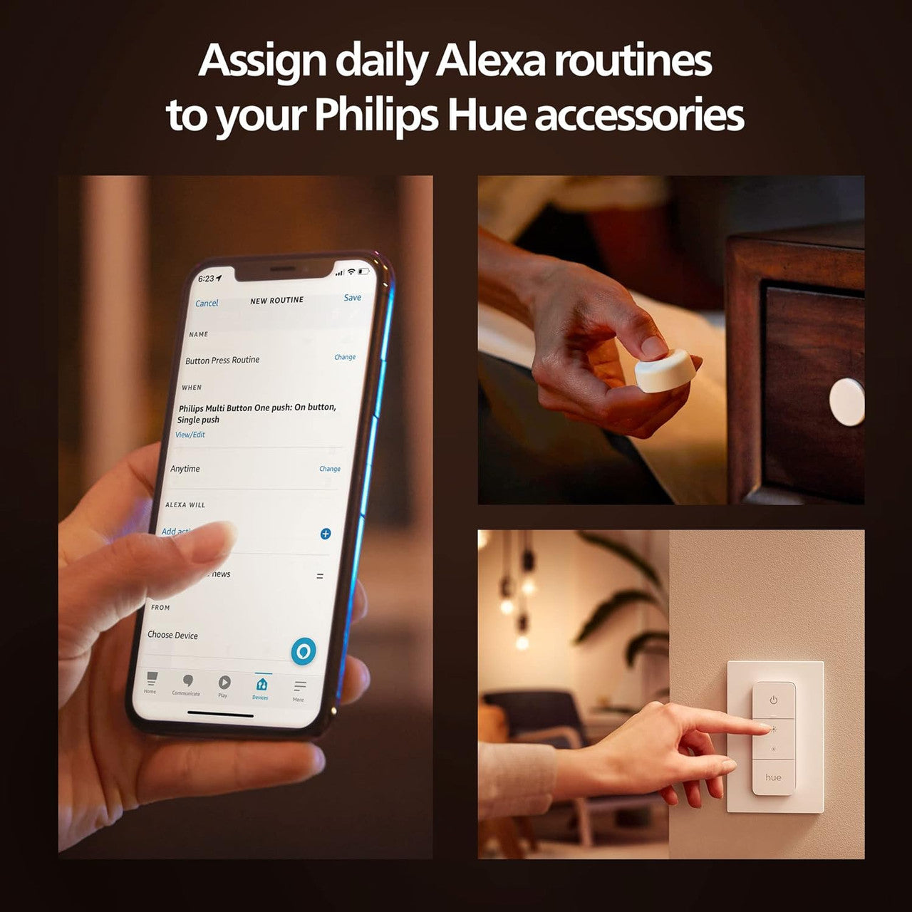 Philips Hue Smart Dimmer Switch with Remote 562777