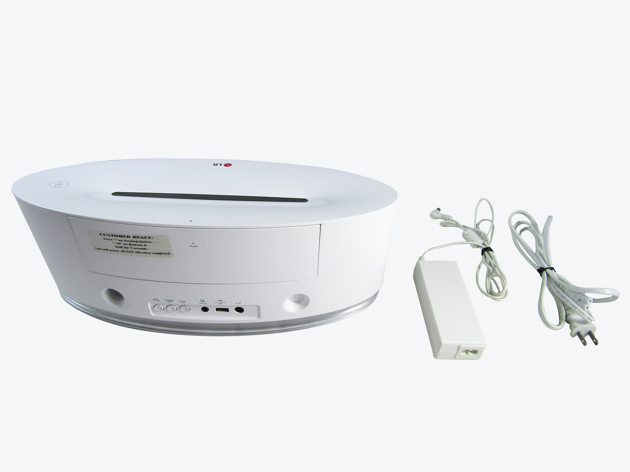 LG ND5630 Docking Speaker with AirPlay White VG