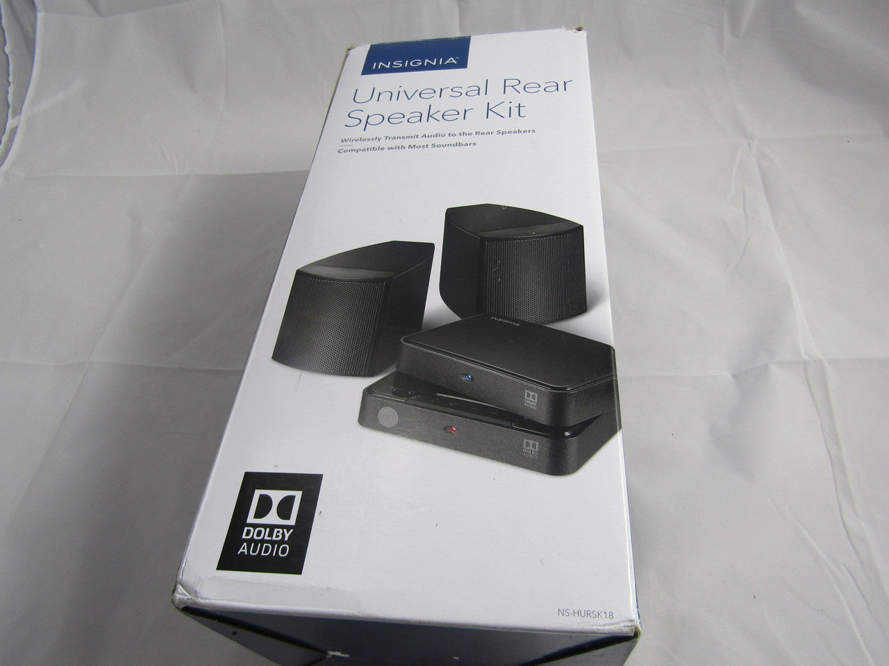 Universal Wireless Rear Speakers (Pair) - Black LN