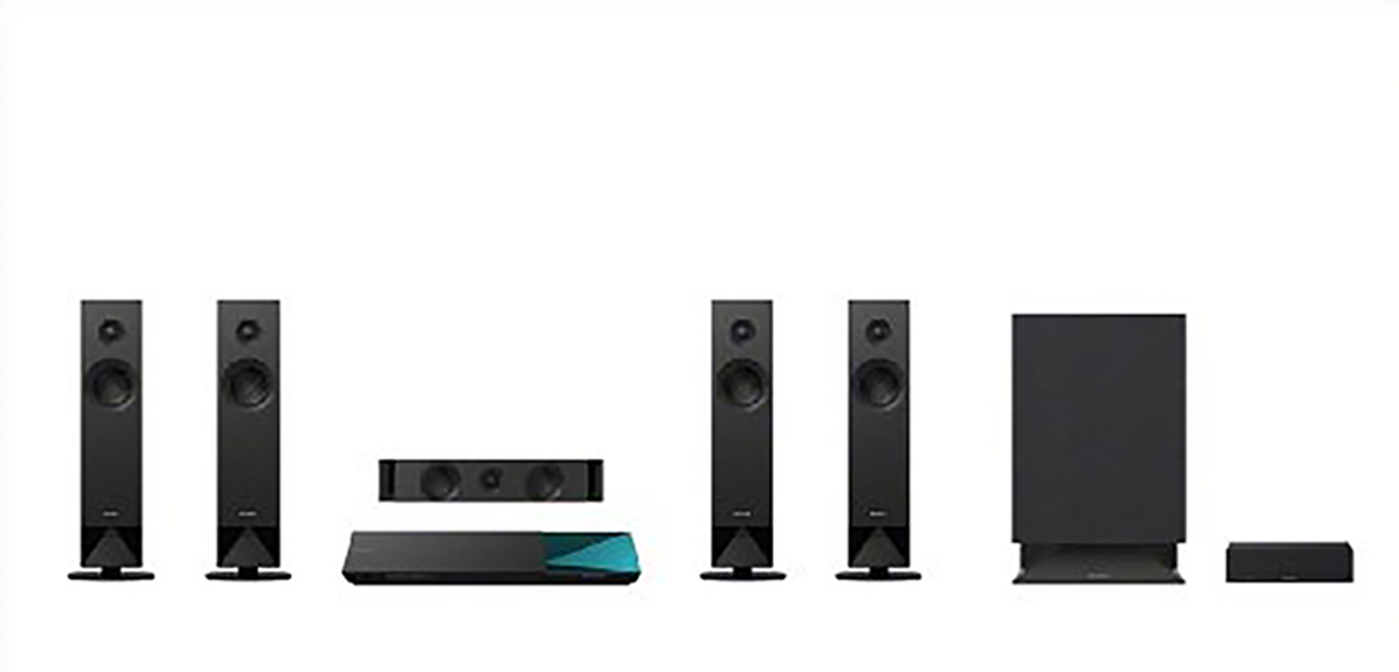 Sony BDV-N7100W 5.1 Channel 3D Blu-ray Disc Home Theater System with Wireless Rear Speakers VG