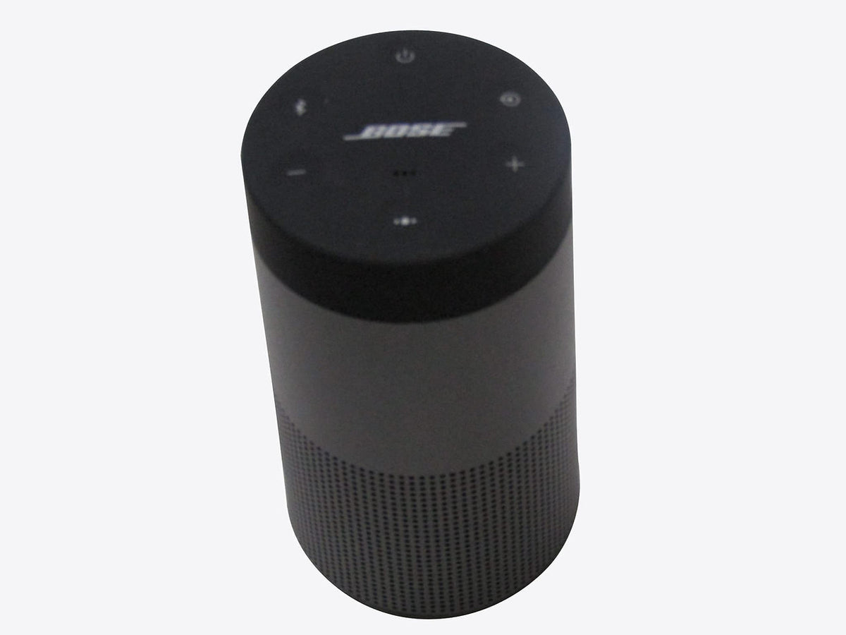 The Bose SoundLink Revolve, the Portable Bluetooth Speaker with 360 Wireless Surround Sound, Triple Black VG