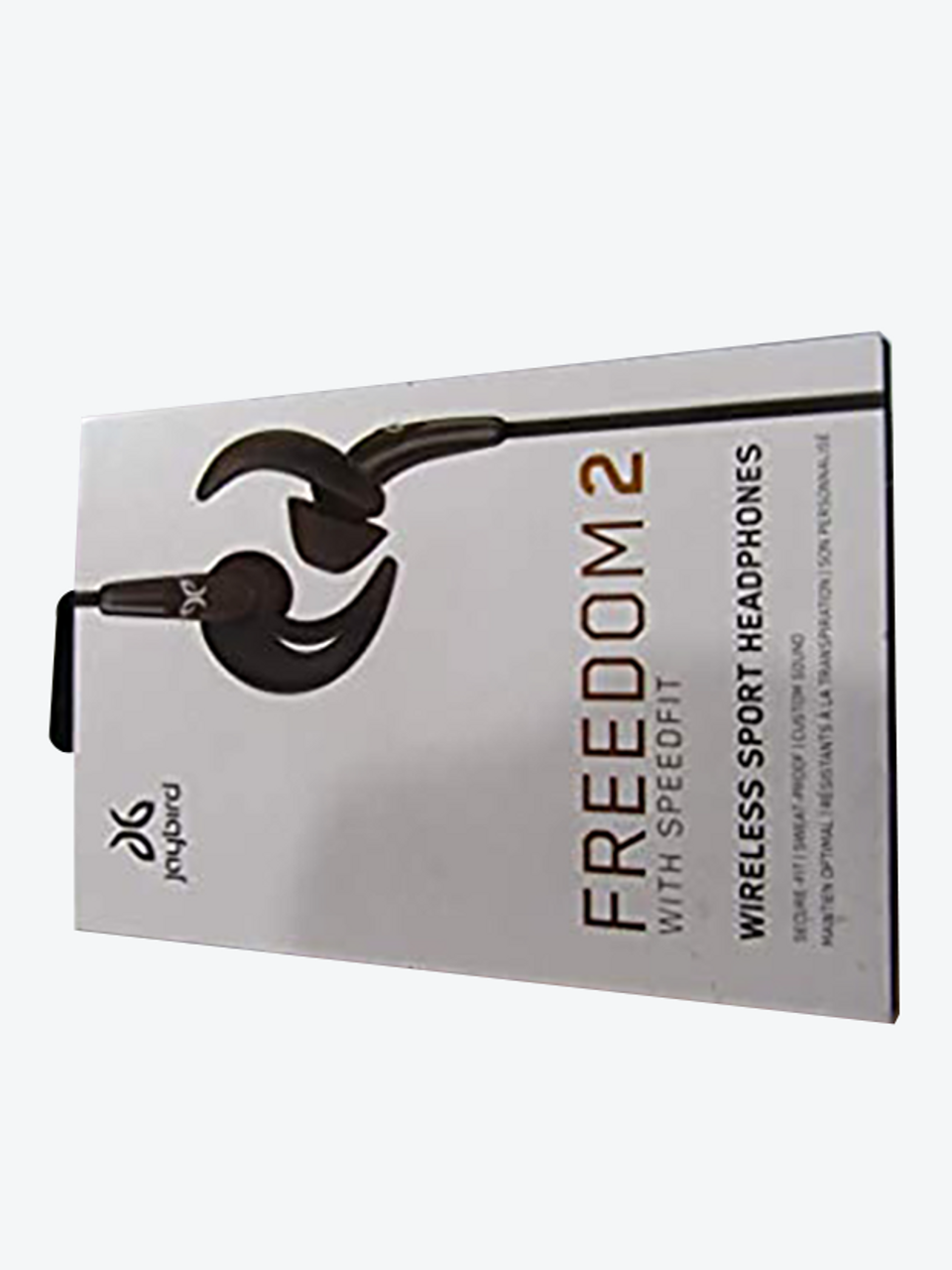 Jaybird FREEDOM 2 In-Ear Wireless Bluetooth Sport Headphones with SpeedFit - Tough All-Metal Design - Carbon LN