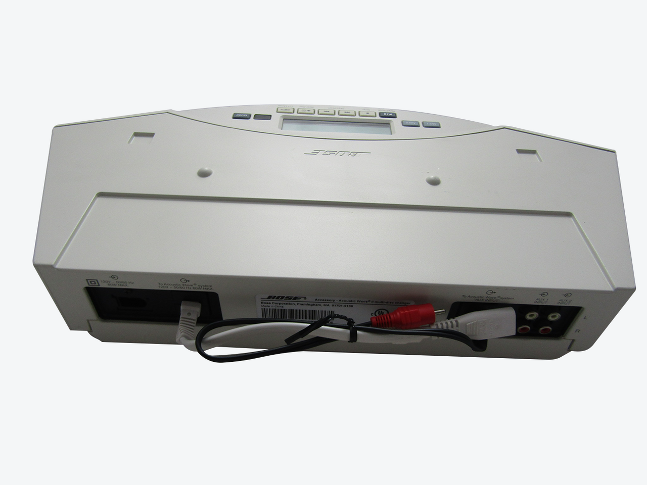 Bose Acoustic Wave System II 5-CD Changer - Platinum White VG