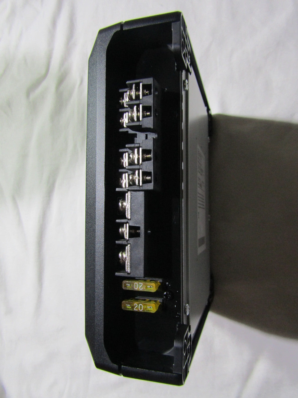 Kenwood KAC-304 600W Class D Bridgeable Multichannel MOSFET Amplifier with Variable Crossovers - Black/Dark silver VG
