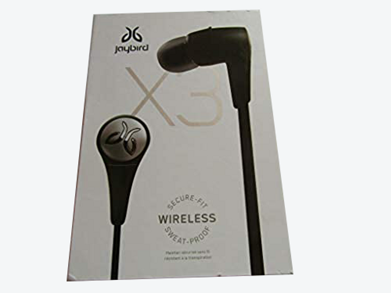 Jaybird X3 in-Ear Wireless Bluetooth Sports Headphone - Blackout LN
