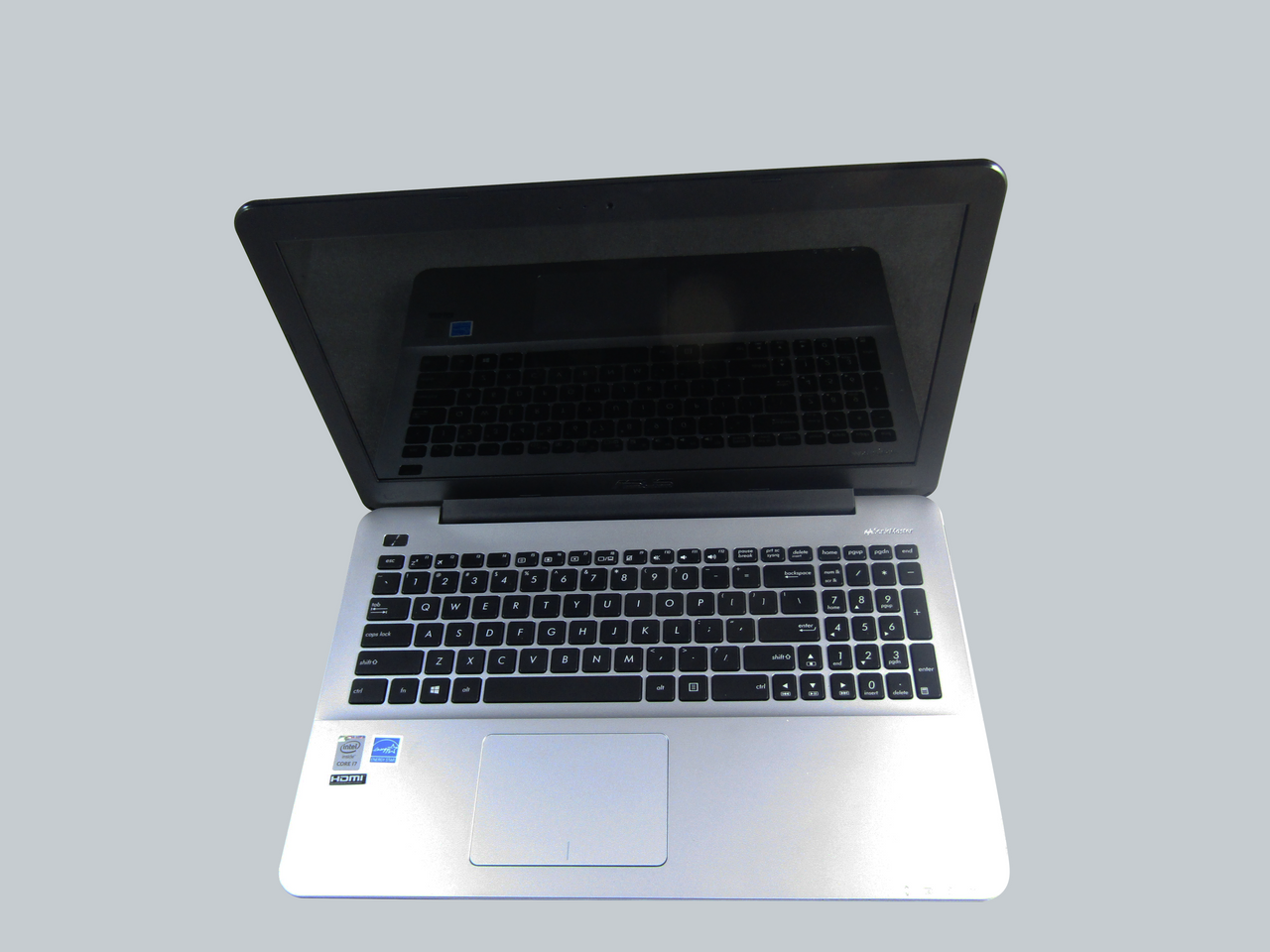 Asus X555LA-HI71105L 15.6'' Laptop Intel Core i7,6GB Memory 1TB Hard Drive DVD Drive Webcam Windows 10 Black Silver VG
