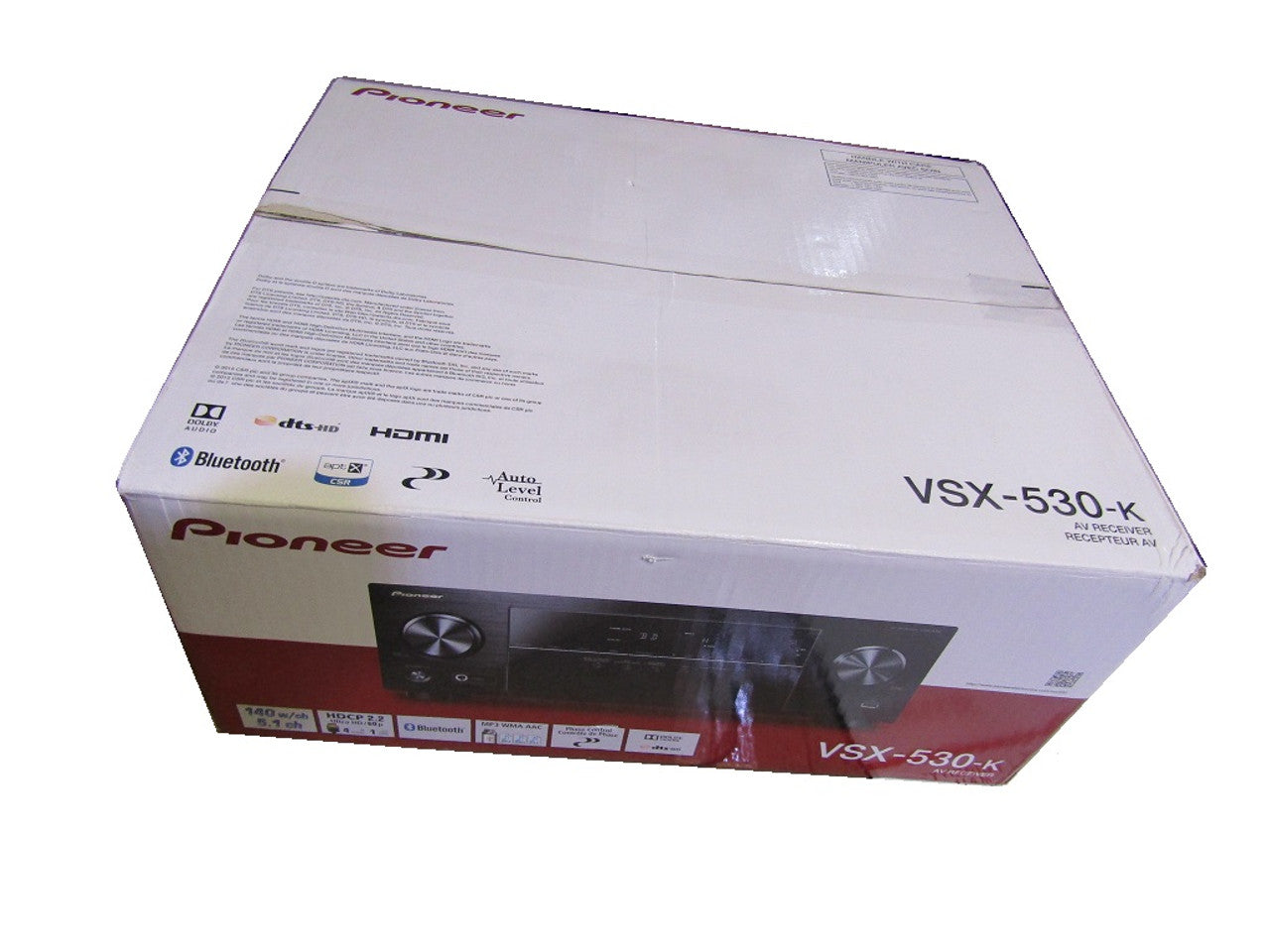 Pioneer VSX-530-K is a 5.1-channel home theater receiver Black LN