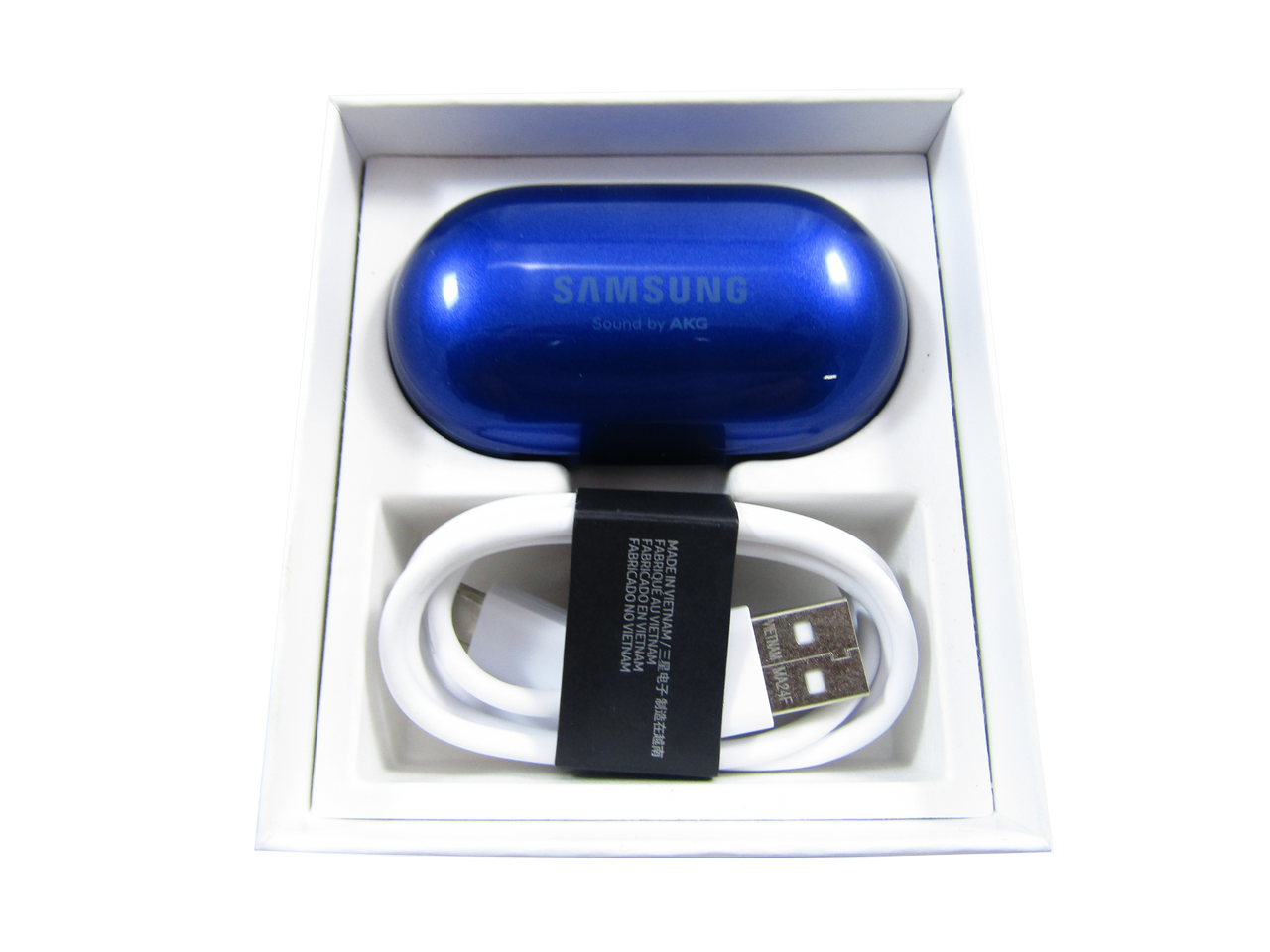 Samsung Galaxy Buds+ True Wireless Earbud Headphones - Aura Blue LN