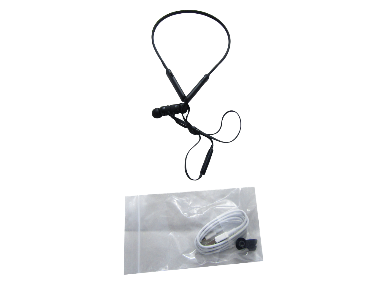 BeatsX Wireless Earphones - Apple W1 Headphone Chip, Class 1 Bluetooth, 8 Hours Of Listening Time - Black VG