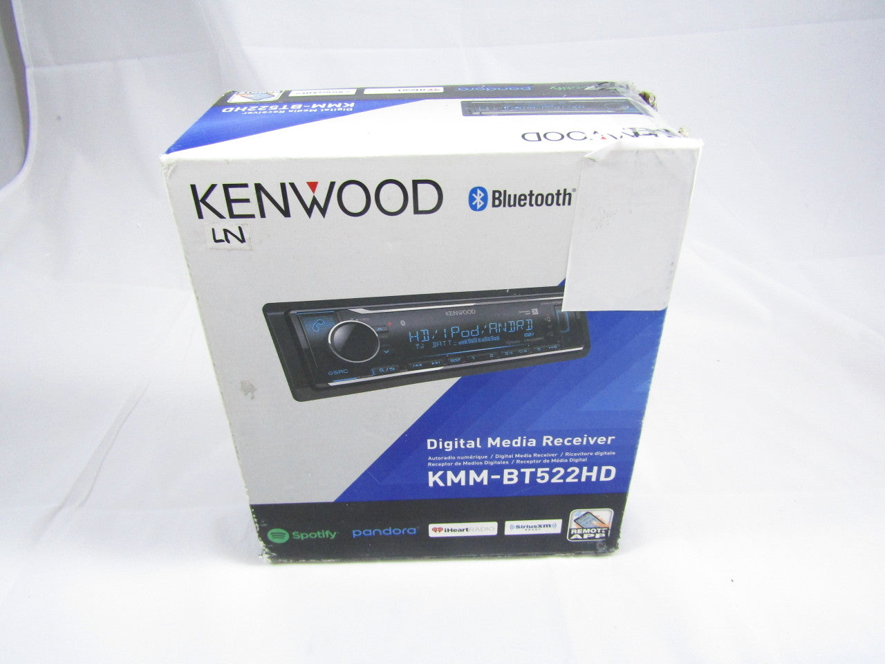 Kenwood KMM-BT522HD Single DIN Media Receiver with Bluetooth LN