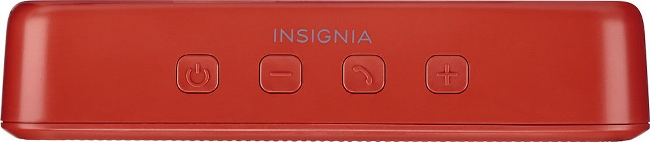 Insignia Portable Wireless Speaker - Red