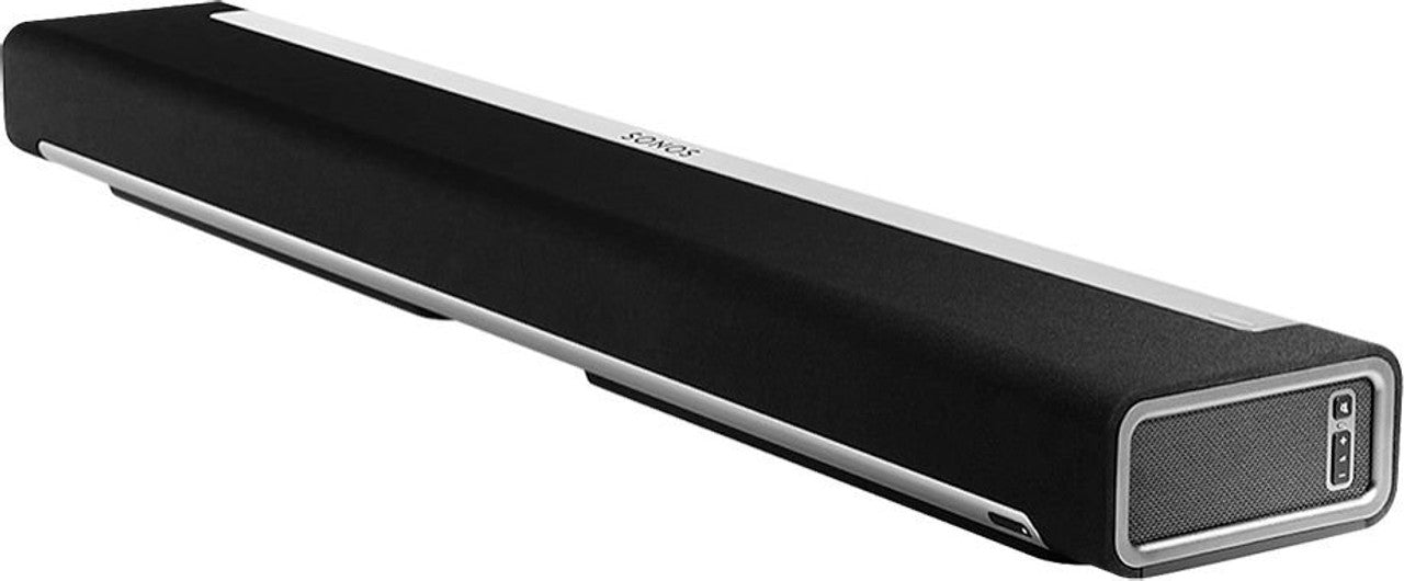 Sonos PLAYBAR PBAR1US1BLK Soundbar Wireless Speaker - Black/Silver BN