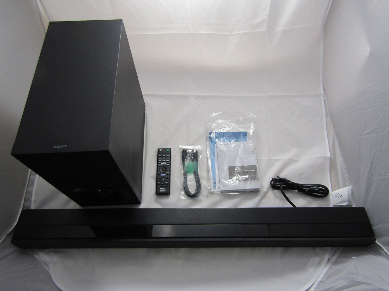 Sony HTZ9F 3.1 Ch Hi-Res Sound Bar with Wireless Subwoofer Black LN