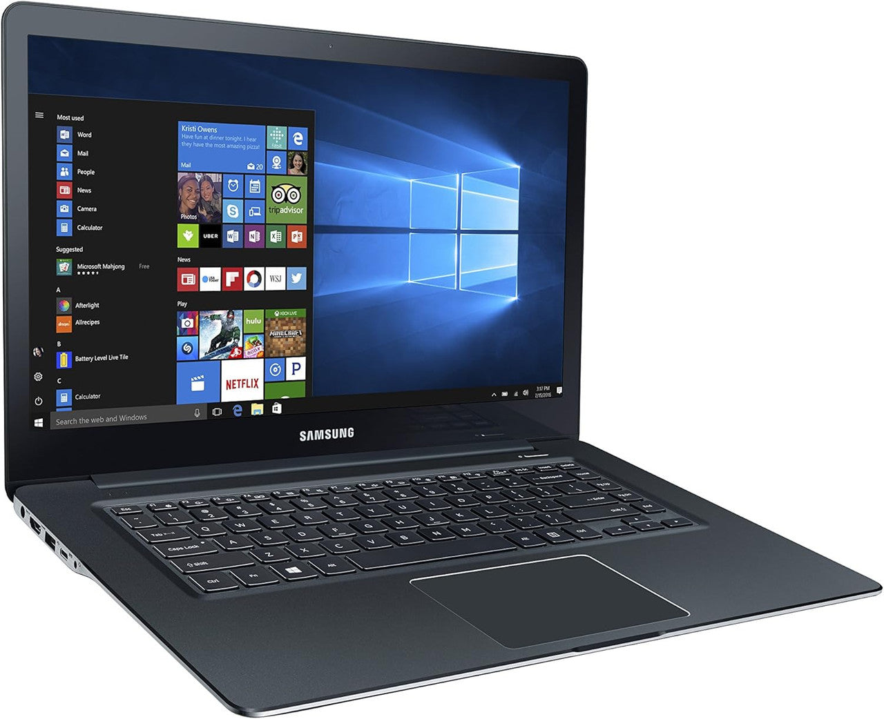 Samsung Notebook 9 pro 15.6" 4K Ultra HD Touch Screen Laptop Intel Core i7 8GB Memory 256GB SSD Pure Black
