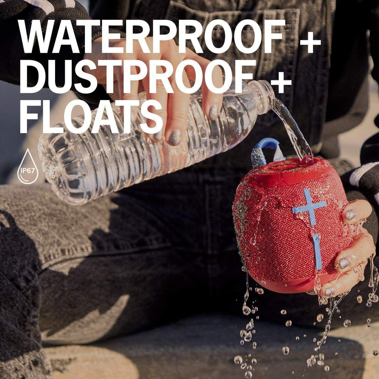 Logitech Ultimate Ears UE WONDERBOOM 2 Bluetooth Speaker - Wireless Boom Box Waterproof with Double-Up Connection (Non Retail Packaging) - (Deep Space)
