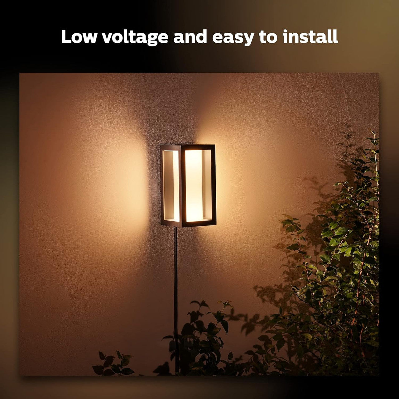 Philips Hue Impress Outdoor Wall light Black 1745930V7