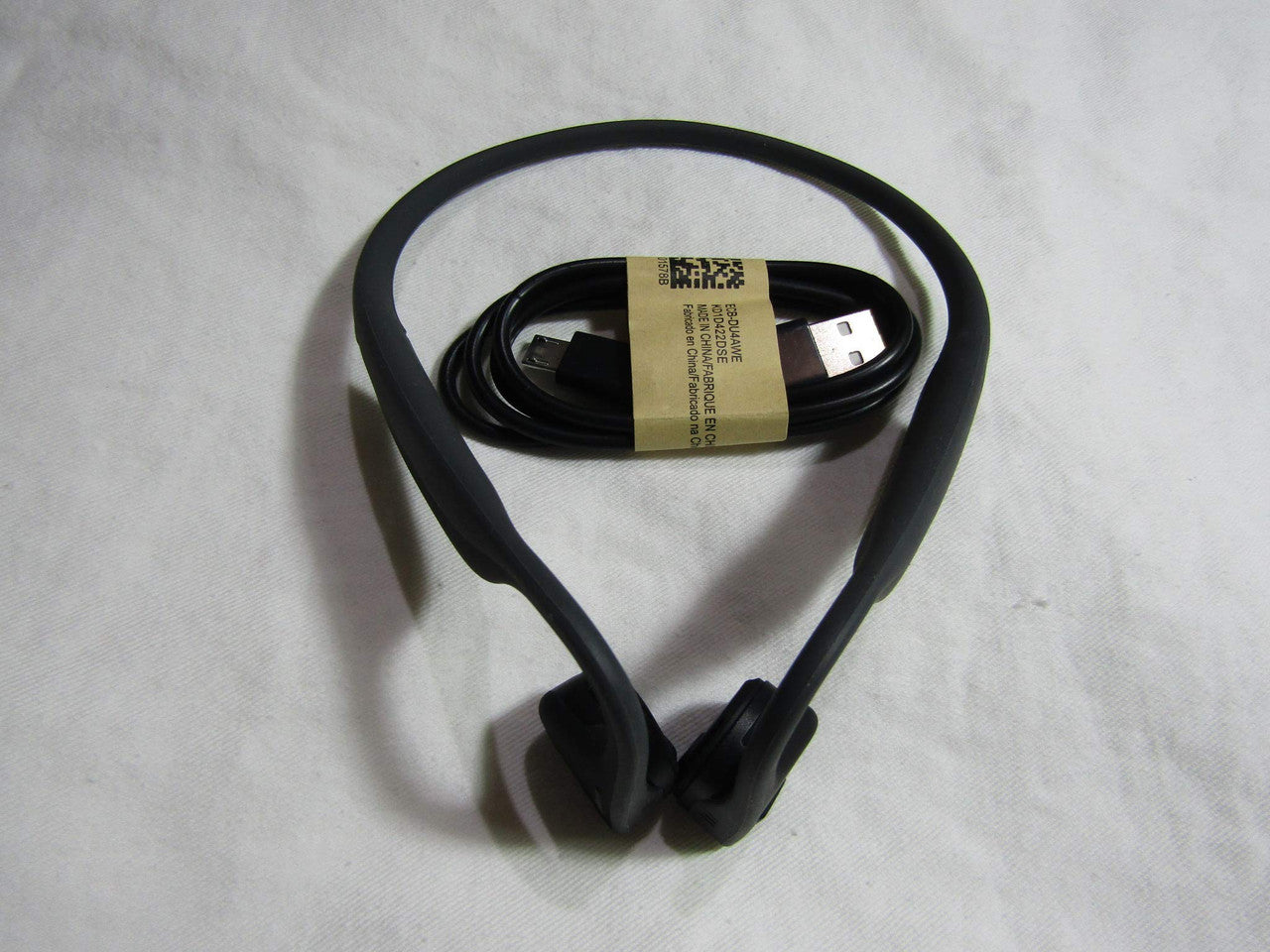 AfterShokz Titanium Open Ear Wireless Bone Conduction Headphones, Slate Grey, AS600SG VG